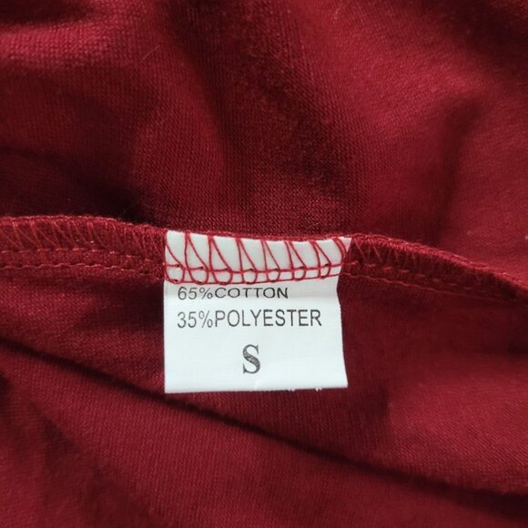 Christmas‎ Movie Baking Shirt Cocoa Holiday Spirit Winter Vibes Womens Small - Picture 4 of 6